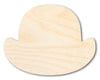 Unfinished Top Hat Shape | DIY Craft Cutout | up to 46" DIY