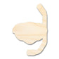 Unfinished Snorkel Shape | DIY Craft Cutout | up to 46" DIY