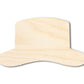 Unfinished Bucket Hat Shape | DIY Craft Cutout | up to 46" DIY