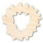 Unfinished Hawaiian Lei Shape | DIY Craft Cutout | up to 46" DIY