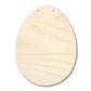 Unfinished Egg Door Hanger | DIY Craft Cutout | Door Hanger | up to 46" DIY