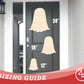 Unfinished Ghost Door Hanger | DIY Craft Cutout | Door Hanger | up to 46" DIY
