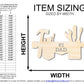Unfinished Dad Tool Belt Shape | DIY Craft Cutout | up to 46" DIY