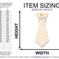 Unfinished Dad Tie Shape | DIY Craft Cutout | up to 46" DIY