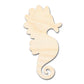 Unfinished Cute Seahorse Shape | DIY Craft Cutout | up to 46" DIY