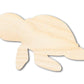 Unfinished Cute Sea Turtle Shape | DIY Craft Cutout | up to 46" DIY