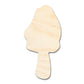 Unfinished Morel Mushroom Silhouette | DIY Craft Cutout | up to 46" DIY