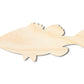 Unfinished Wood Bass Silhouette | DIY Craft Cutout | up to 46" DIY