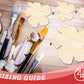 Unfinished Wood Hibiscus Flower Silhouette | DIY Craft Cutout | up to 46" DIY