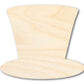Unfinished Wood Uncle Sam Hat Shape | DIY Craft Cutout | up to 46" DIY