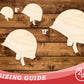 Unfinished Wood Army Helmet Shape | DIY Craft Cutout | up to 46" DIY