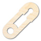 Unfinished Wood Cute Safety Pin Shape | DIY Craft Cutout | up to 46" DIY