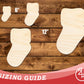 Unfinished Wood Baby Sock Shape | DIY Craft Cutout | up to 46" DIY