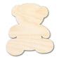 Unfinished Wood Teddy Bear Shape | DIY Craft Cutout | up to 46" DIY