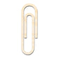 Unfinished Wood Paper Clip Shape | DIY Craft Cutout | up to 46" DIY