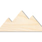 Unfinished Wood Great Pyramid of Giza Shape | DIY Craft Cutout | up to 46" DIY