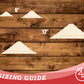 Unfinished Wood Mount Fiji Shape | DIY Craft Cutout | up to 46" DIY