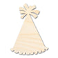 Unfinished Wood Party Hat Shape | DIY Craft Cutout | up to 46" DIY