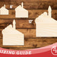 Unfinished Wood Birthday Cake Slice Shape | DIY Craft Cutout | up to 46" DIY