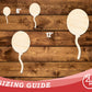 Unfinished Wood Balloon Shape | DIY Craft Cutout | up to 46" DIY