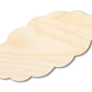 Unfinished Wood Challah Bread Shape | DIY Craft Cutout | up to 46" DIY
