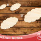 Unfinished Wood Challah Bread Shape | DIY Craft Cutout | up to 46" DIY
