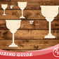 Unfinished Wood Golden Cup Shape | DIY Craft Cutout | up to 46" DIY