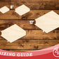 Unfinished Wood Religious Book Shape | DIY Craft Cutout | up to 46" DIY