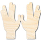 Unfinished Wood Priestly Blessing Hands Shape | DIY Craft Cutout | up to 46" DIY