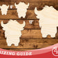 Unfinished Wood Cute Highland Cow Shape | DIY Craft Cutout | up to 46" DIY