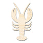Unfinished Wood Crawfish Shape | DIY Craft Cutout | up to 46" DIY