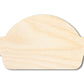 Unfinished Wood Pie Shape | DIY Craft Cutout | up to 46" DIY