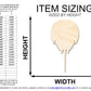 Unfinished Wood Horseshoe Crab Shape | DIY Craft Cutout | up to 46" DIY
