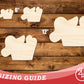 Unfinished Wood Beach Bag Shape | DIY Craft Cutout | up to 46" DIY