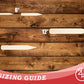 Unfinished Wood Thin Pencil Shape | DIY Craft Cutout | up to 46" DIY