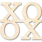 Unfinished Wood XOXO Cutout | DIY Craft Shape | up to 46" DIY