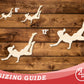 Unfinished Wood Volleyball Dig Shape | DIY Craft Cutout | up to 46" DIY