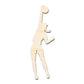 Unfinished Wood Volleyball Serve Shape | DIY Craft Cutout | up to 46" DIY