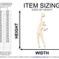 Unfinished Wood Volleyball Serve Shape | DIY Craft Cutout | up to 46" DIY