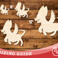 Unfinished Wood Alebrije Shape | DIY Craft Cutout | up to 46" DIY