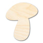 Unfinished Wood Mushroom Shape | DIY Craft Cutout | up to 46" DIY