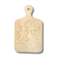 Unfinished Wood Etched Gingerbread Cookies Shape | Paint By Line Crafts | up to 30" DIY