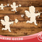 Unfinished Wood Cupid Shape | DIY Craft Cutout | up to 46" DIY