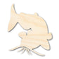 Unfinished Wood Catfish Shape | DIY Craft Cutout | up to 46" DIY