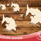Unfinished Wood Catfish Shape | DIY Craft Cutout | up to 46" DIY