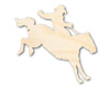 Unfinished Wood Rodeo Cowboy Shape | DIY Craft Cutout | up to 46" DIY