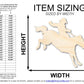 Unfinished Wood Rodeo Cowboy Shape | DIY Craft Cutout | up to 46" DIY