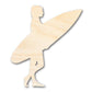 Unfinished Wood Surfer Girl Shape | DIY Craft Cutout | up to 46" DIY
