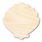 Unfinished Wood Clam Sea Shell Shape | DIY Craft Cutout | up to 46" DIY