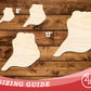 Unfinished Wood Conch Sea Shell Shape | DIY Craft Cutout | up to 46" DIY